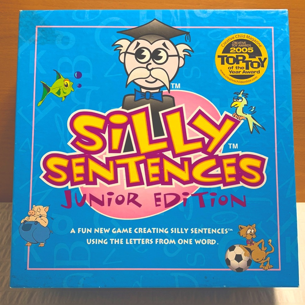 Silly Sentences Junior Edition - 2005 Top Toy Award Winner